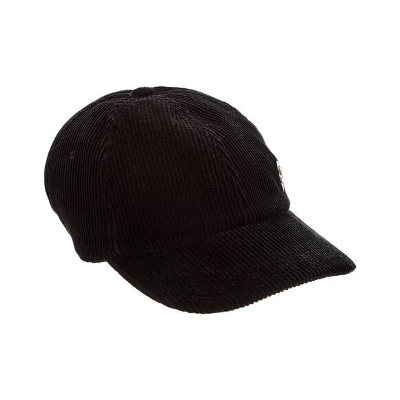 Burberry Corduroy Baseball Cap, Black - Picture 1 of 2